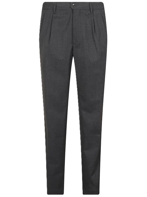 Pantalone misto lana Incotex Slacks | 10S403 40612920 GRIGIO